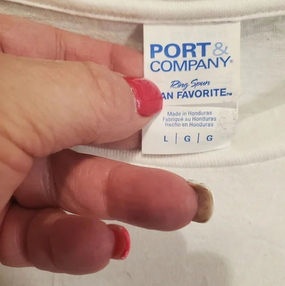 Port & Company Men's HUBBY T-shirt 👌 - Picture 7 of 7